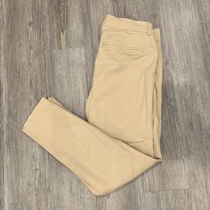 Khaki old navy chino pant